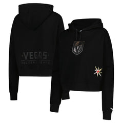 Vegas Golden Knights Pro Standard Women's Jewels Cropped Pullover Hoodie On Sale