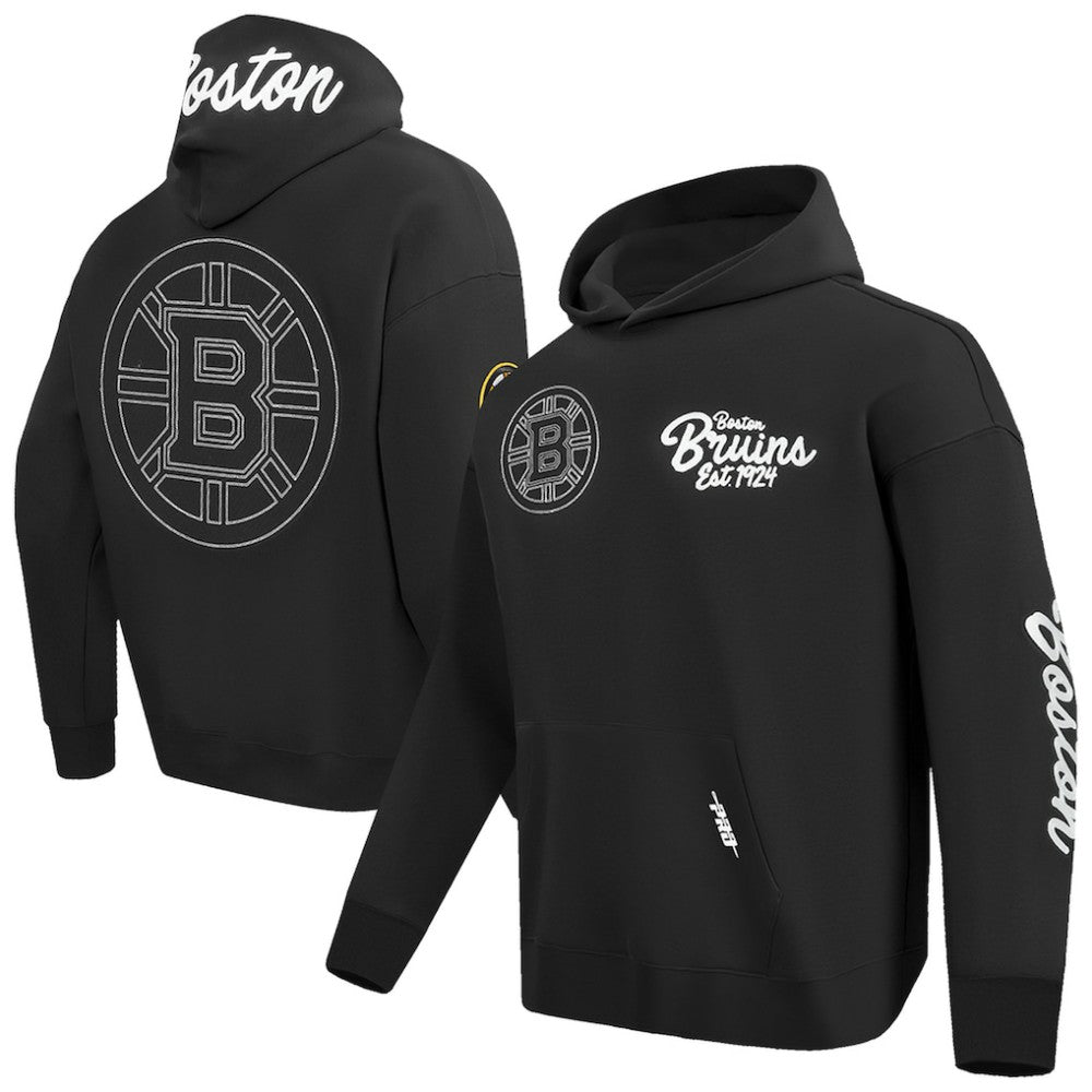 Boston Bruins Pro Standard Paint the City Pullover Hoodie Discount