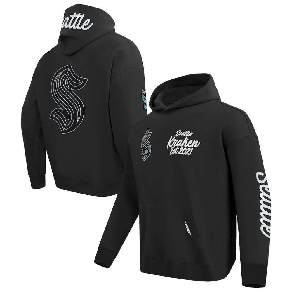 Seattle Kraken Pro Standard Paint the City Pullover Hoodie Sale