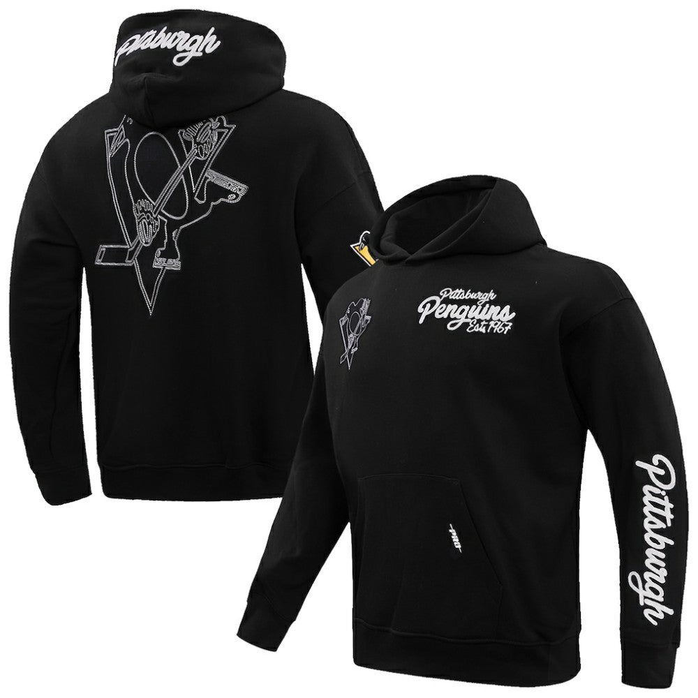 Pittsburgh Penguins Pro Standard Paint the City Pullover Hoodie On Sale