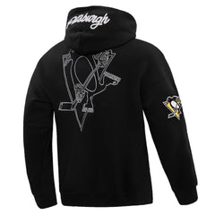Pittsburgh Penguins Pro Standard Paint the City Pullover Hoodie On Sale