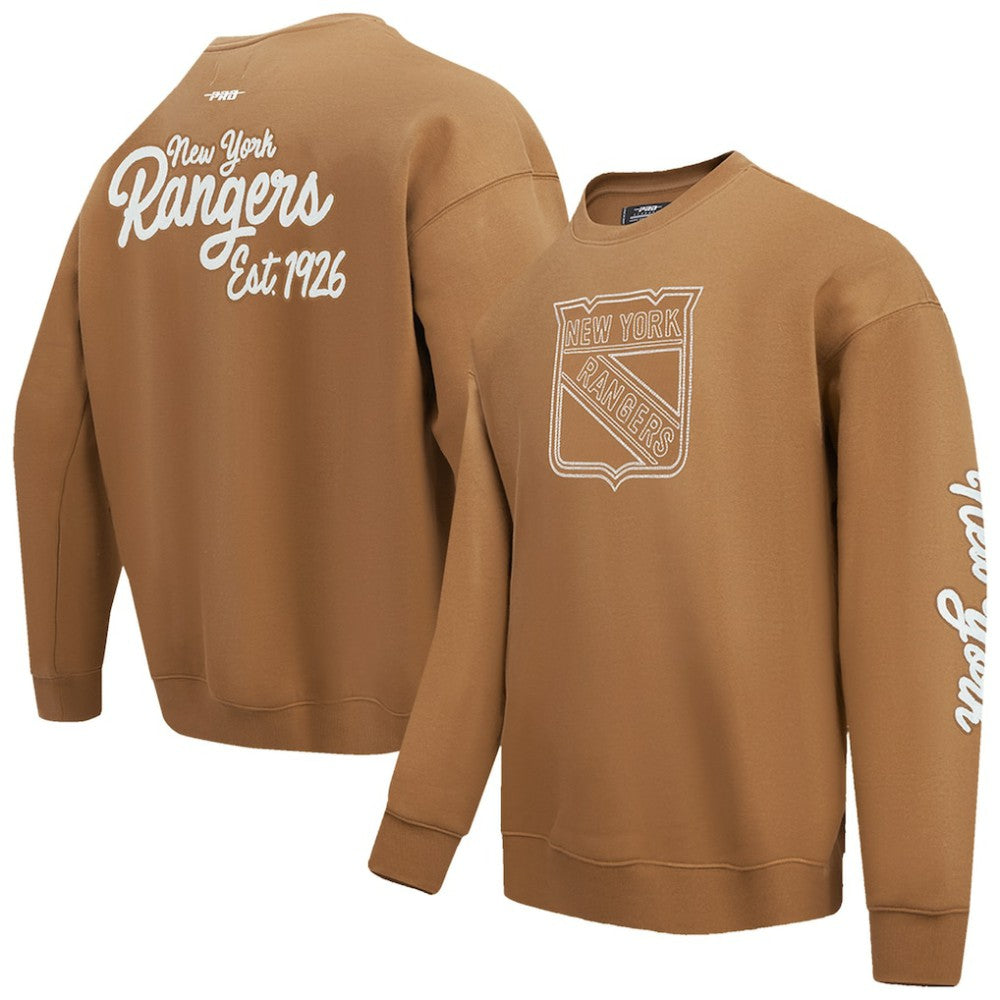 New York Rangers Pro Standard Paint the City Pullover Sweatshirt Sale