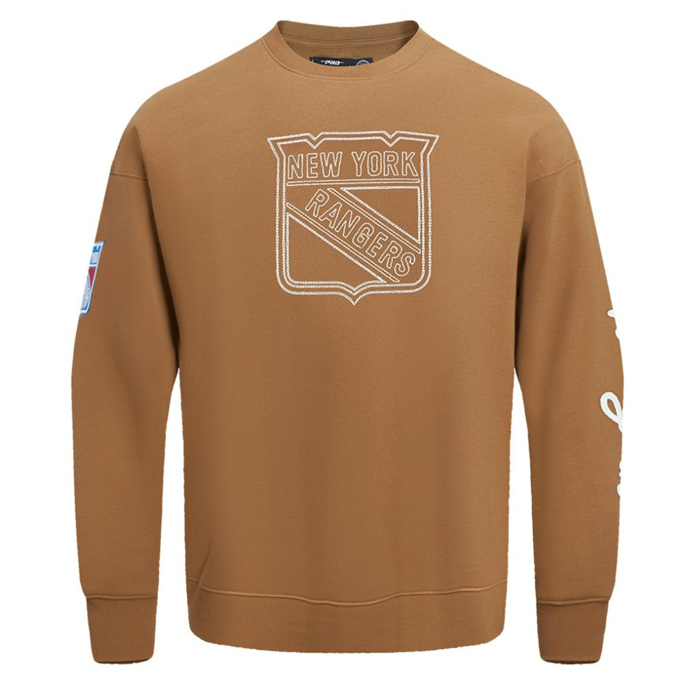 New York Rangers Pro Standard Paint the City Pullover Sweatshirt Sale
