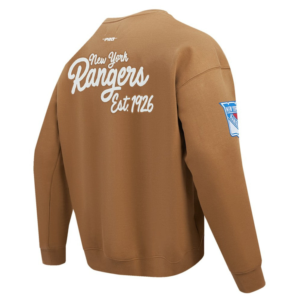 New York Rangers Pro Standard Paint the City Pullover Sweatshirt Sale