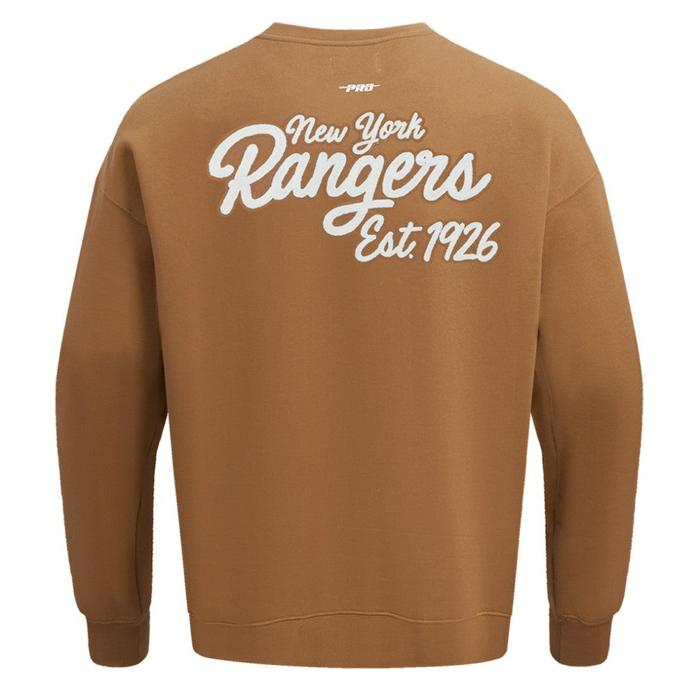 New York Rangers Pro Standard Paint the City Pullover Sweatshirt Sale