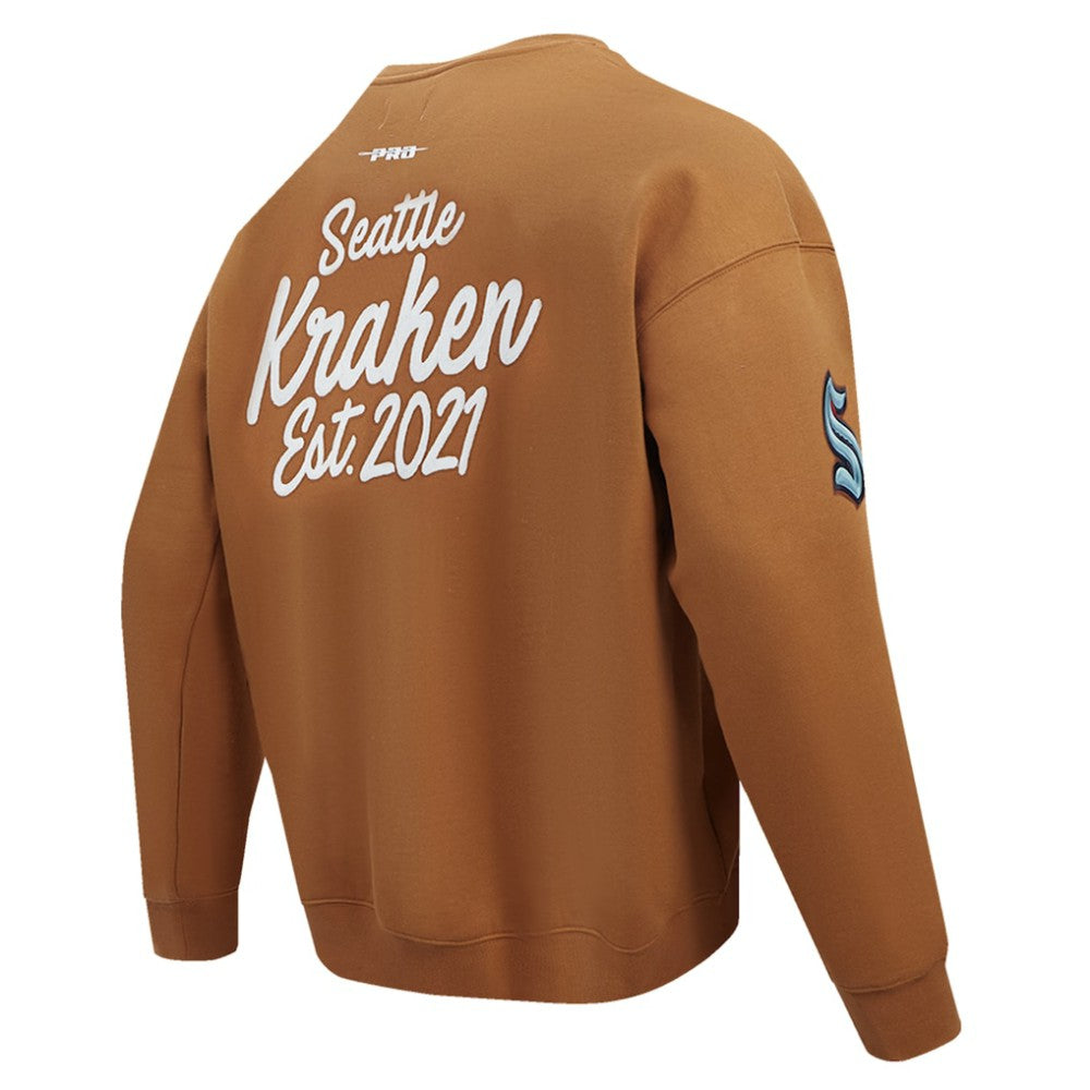 Seattle Kraken Pro Standard Paint the City Pullover Sweatshirt Sale