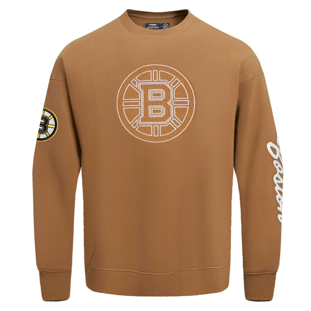 Boston Bruins Pro Standard Paint the City Pullover Sweatshirt Outlet