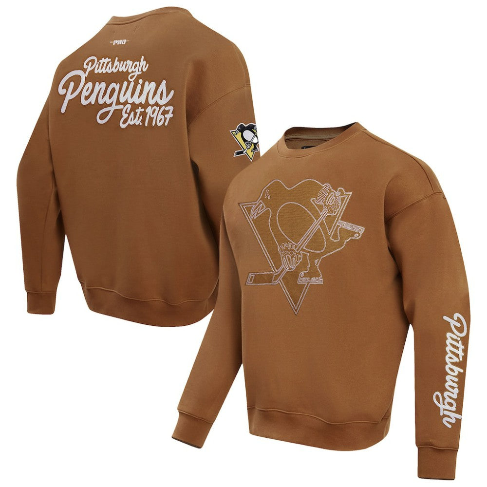 Pittsburgh Penguins Pro Standard Paint the City Pullover Sweatshirt On Sale