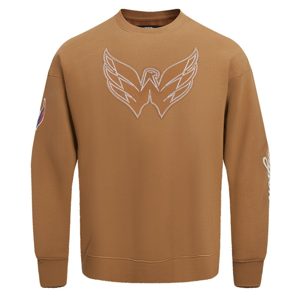 Washington Capitals Pro Standard Paint the City Pullover Sweatshirt Outlet