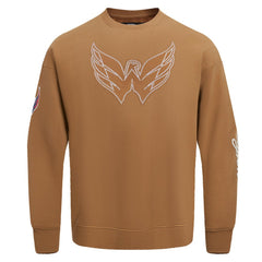Washington Capitals Pro Standard Paint the City Pullover Sweatshirt Outlet