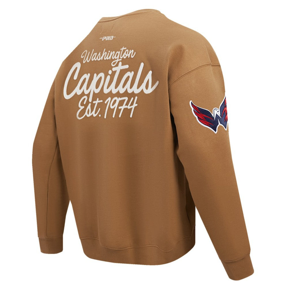 Washington Capitals Pro Standard Paint the City Pullover Sweatshirt Outlet