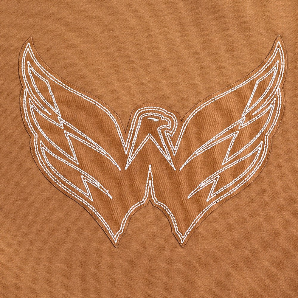 Washington Capitals Pro Standard Paint the City Pullover Sweatshirt Outlet