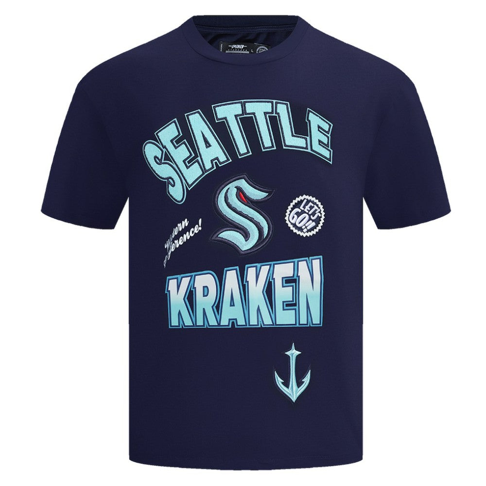 Seattle Kraken Pro Standard Turn It Up T-Shirt Outlet