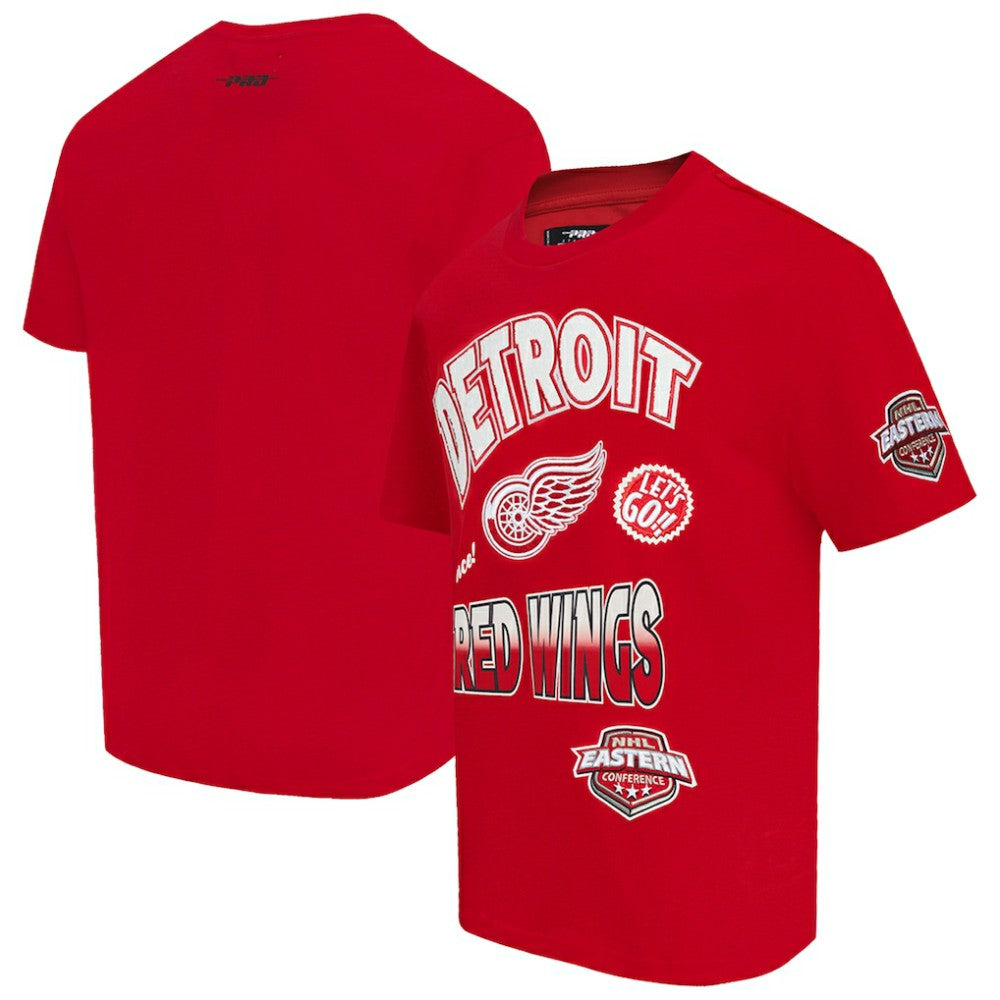 Detroit Red Wings Pro Standard Turn It Up T-Shirt For Sale