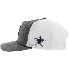 Dallas Cowboys  HOOey H Cord Trucker Adjustable Hat