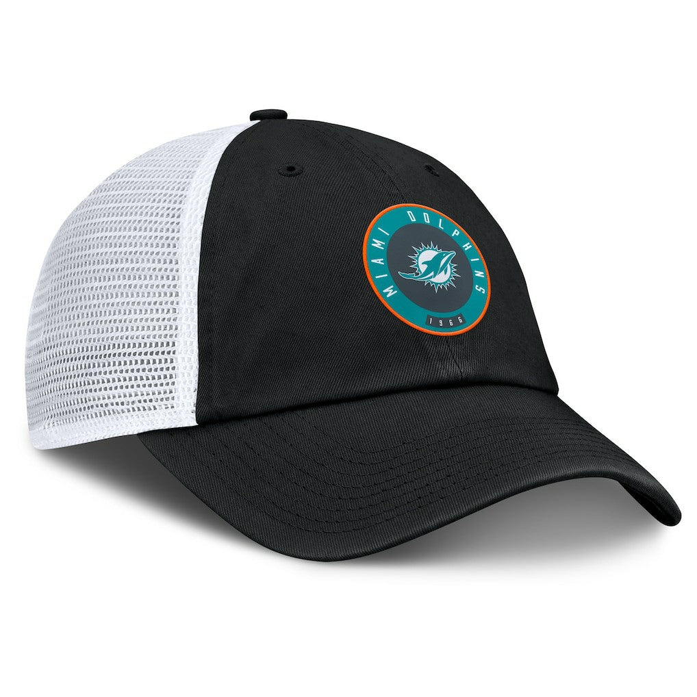 Miami Dolphins Fanatics Averie Trucker Adjustable Hat