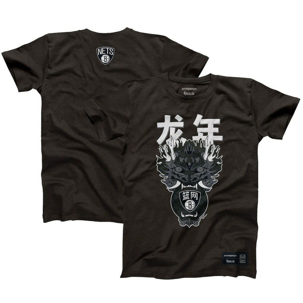 Brooklyn Nets Hyperfly Unisex Year of the Dragon Lunar New Year Collection T-Shirt For Sale