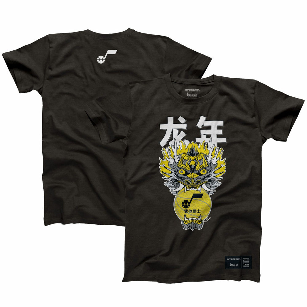 Utah Jazz Hyperfly Unisex Year of the Dragon Lunar New Year Collection T-Shirt Online