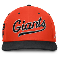 San Francisco Giants Nike Cooperstown Collection Pro Performance Snapback Hat | MLB Discount