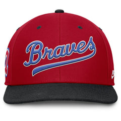 Atlanta Braves Nike Cooperstown Collection Pro Performance Snapback Hat | MLB Discount