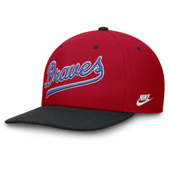Atlanta Braves Nike Cooperstown Collection Pro Performance Snapback Hat | MLB Discount
