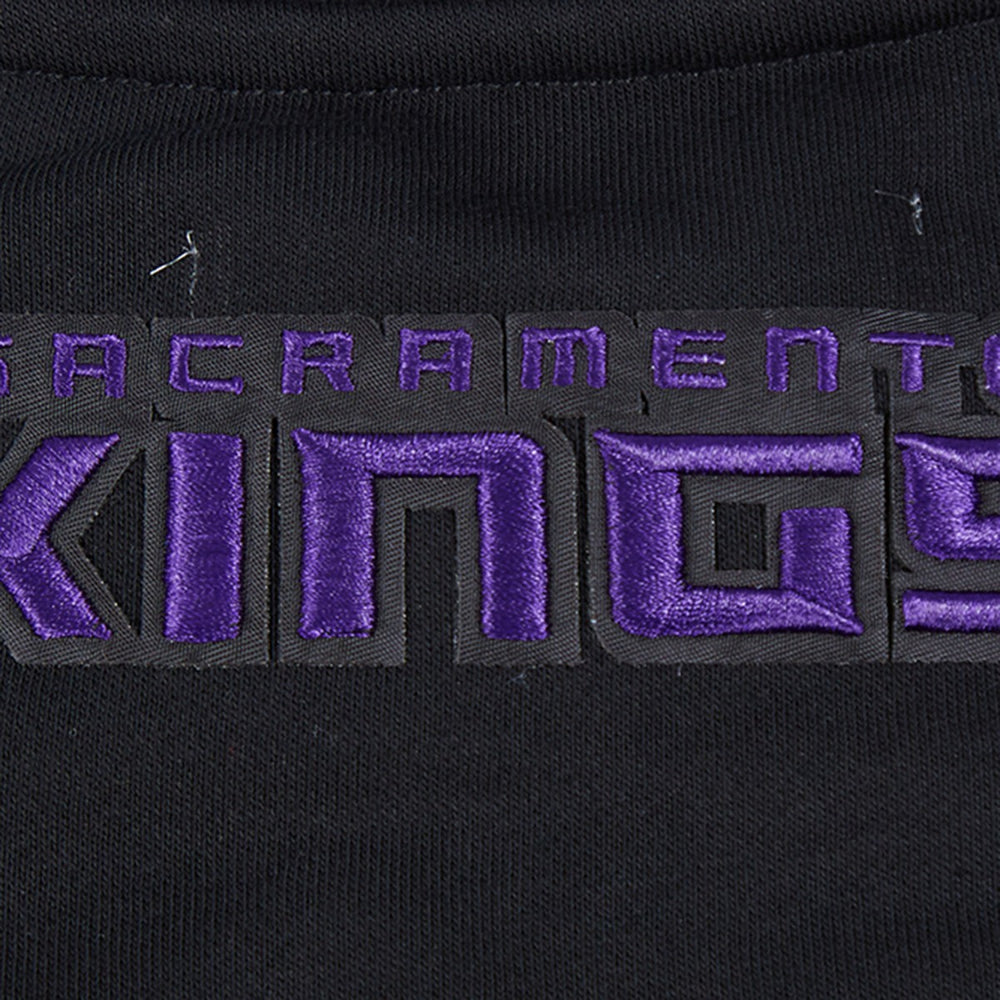 Sacramento Kings Pro Standard Women's Area Code Cropped Pullover Sweatshirt Outlet