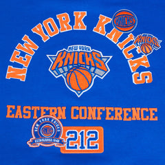 New York Knicks Pro Standard Women's Area Code Cropped Pullover Sweatshirt Discount
