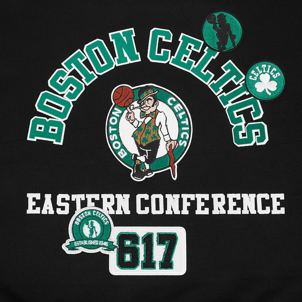 Boston Celtics Pro Standard Women's Area Code Cropped Pullover Sweatshirt Online
