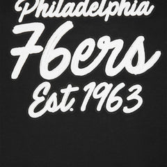 Philadelphia 76ers Pro Standard Women's Paint The City Cropped Pullover Sweatshirt Online