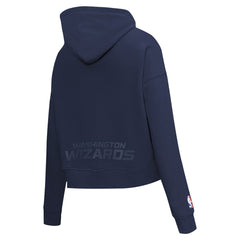 Washington Wizards Pro Standard Women's Jewels Cropped Pullover Hoodie On Sale