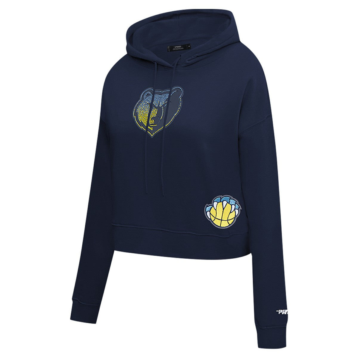 Memphis Grizzlies Pro Standard Women's Jewels Cropped Pullover Hoodie On Sale