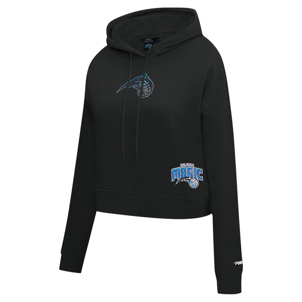 Orlando Magic Pro Standard Women's Jewels Cropped Pullover Hoodie Outlet