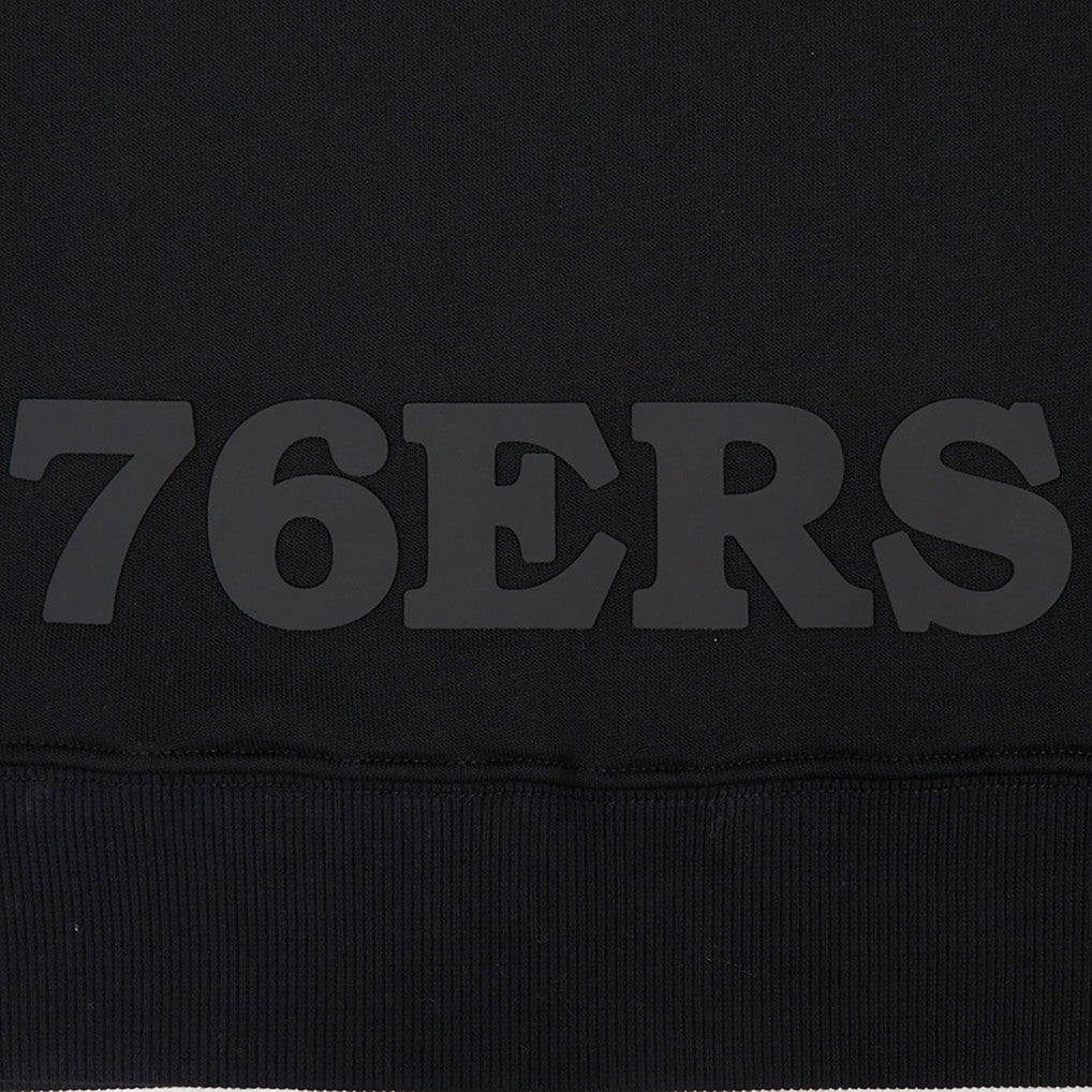 Philadelphia 76ers Pro Standard Women's Jewels Cropped Pullover Hoodie On Sale