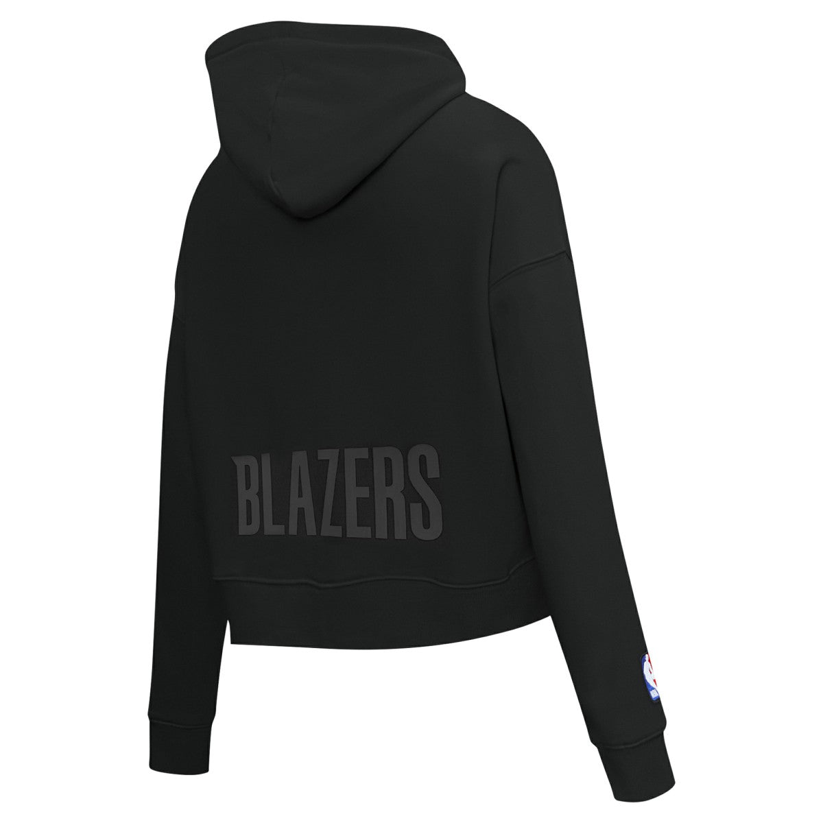 Portland Trail Blazers Pro Standard Women's Jewels Cropped Pullover Hoodie New