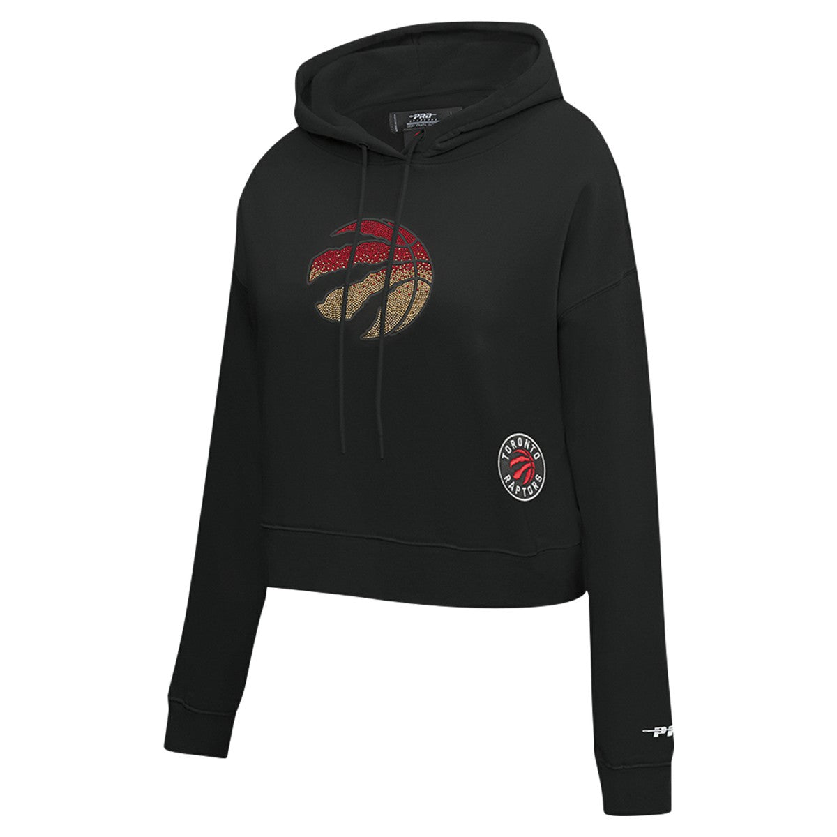 Toronto Raptors Pro Standard Women's Jewels Cropped Pullover Hoodie Online