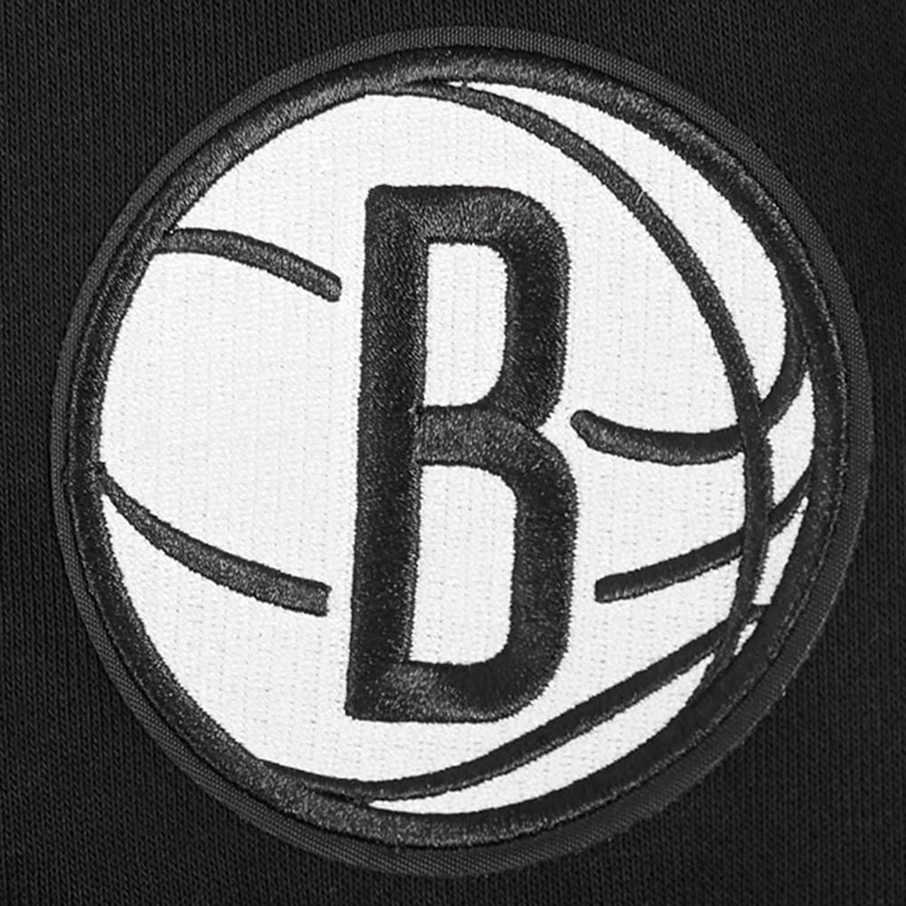 Brooklyn Nets Pro Standard Women's Jewels Cropped Pullover Hoodie Discount