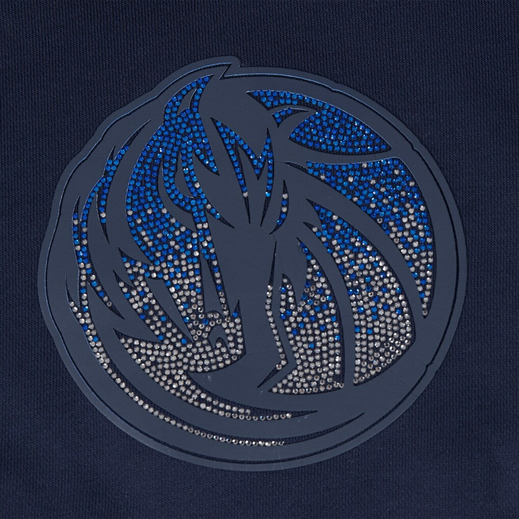Dallas Mavericks Pro Standard Women's Jewels Cropped Pullover Hoodie sale Online
