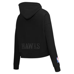 Atlanta Hawks Pro Standard Women's Jewels Cropped Pullover Hoodie On Sale