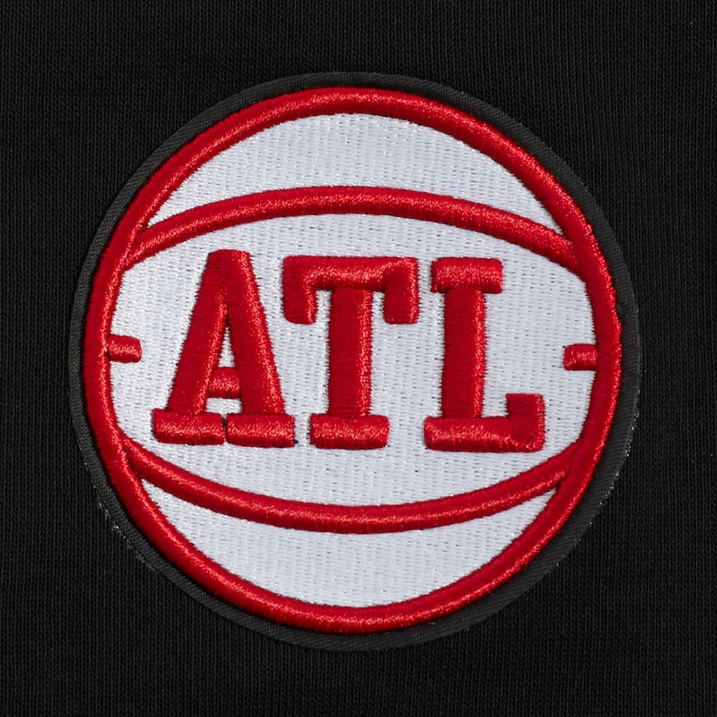 Atlanta Hawks Pro Standard Women's Jewels Cropped Pullover Hoodie On Sale