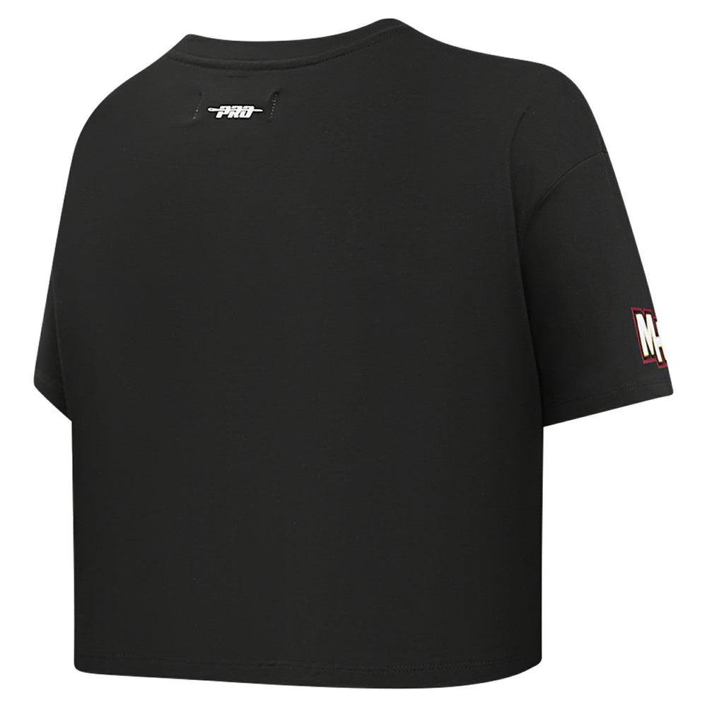 Miami Heat Pro Standard Women's Jewels Boxy Cropped T-Shirt Online