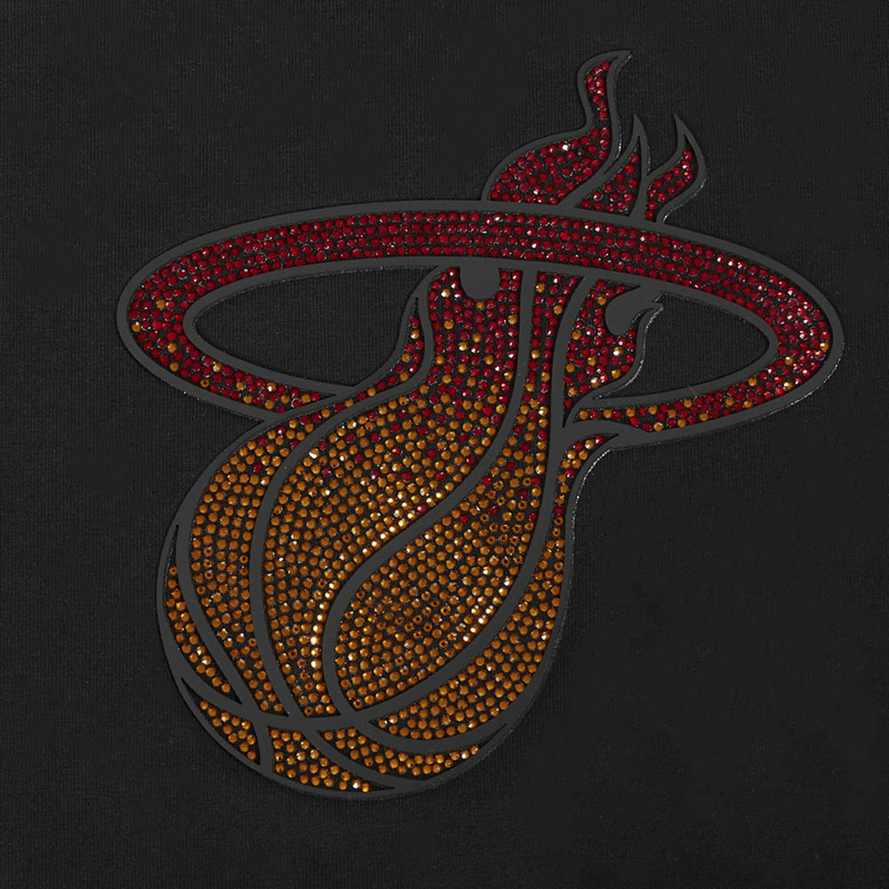 Miami Heat Pro Standard Women's Jewels Boxy Cropped T-Shirt Online