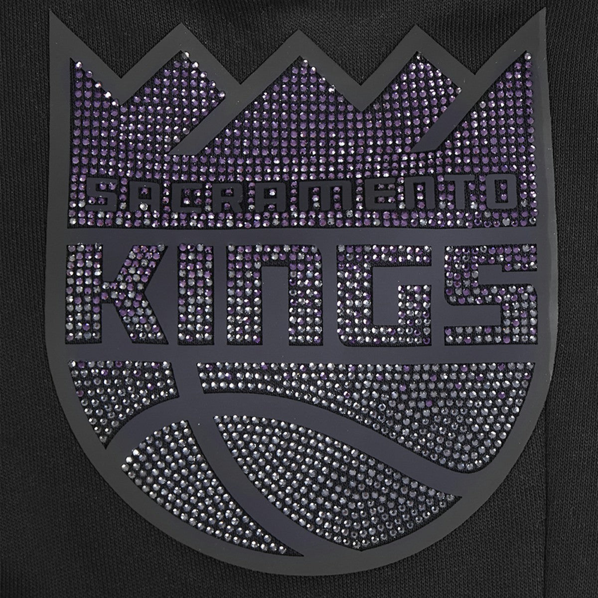 Sacramento Kings Pro Standard Women's Jewels Boxy Cropped T-Shirt New