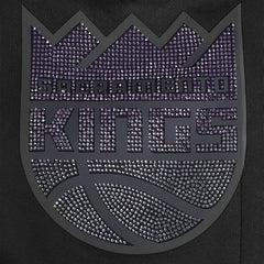 Sacramento Kings Pro Standard Women's Jewels Boxy Cropped T-Shirt New