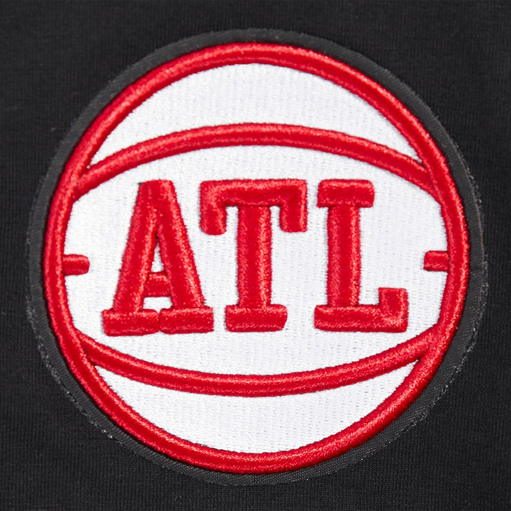 Atlanta Hawks Pro Standard Women's Jewels Boxy Cropped T-Shirt New