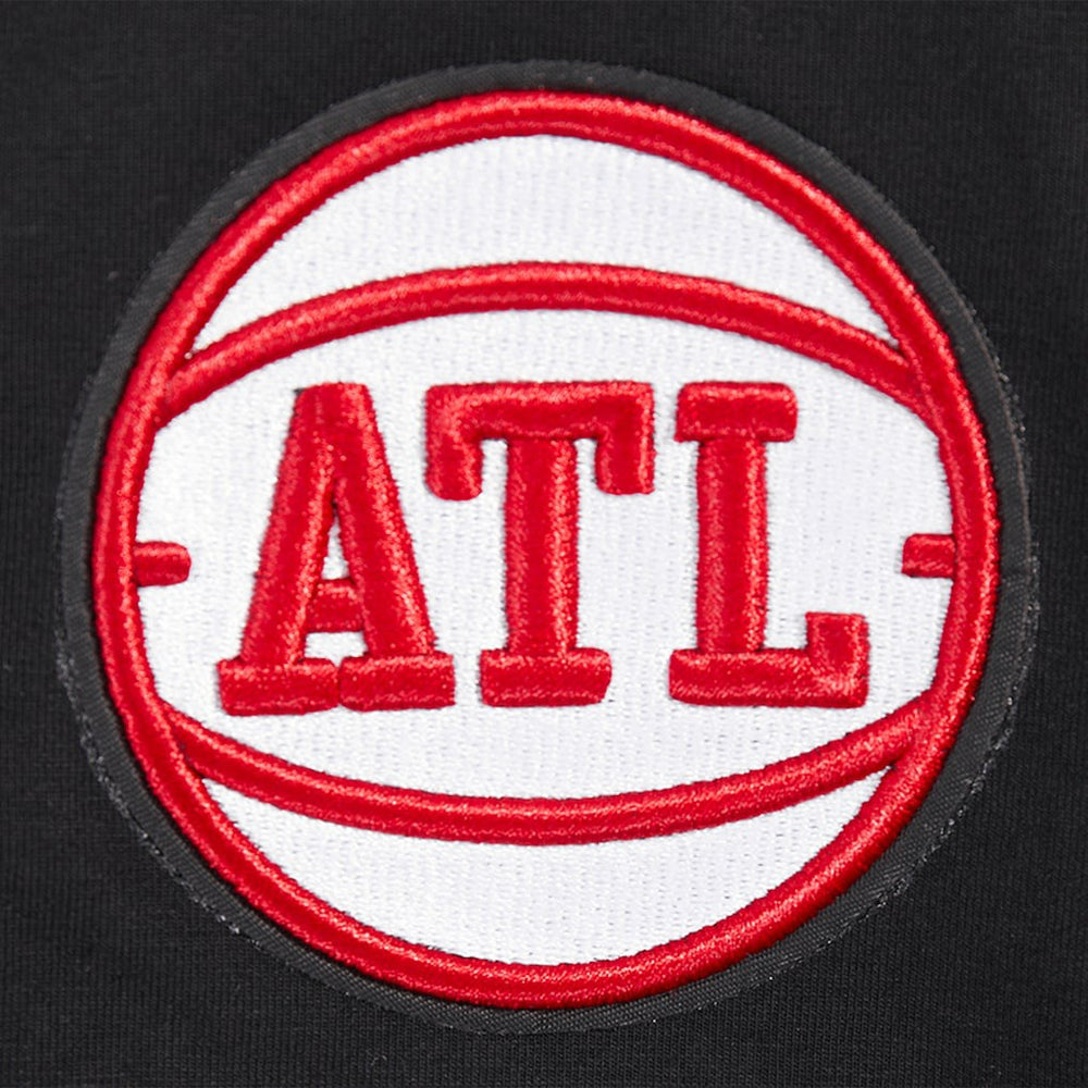 Atlanta Hawks Pro Standard Women's Jewels Boxy Cropped T-Shirt New