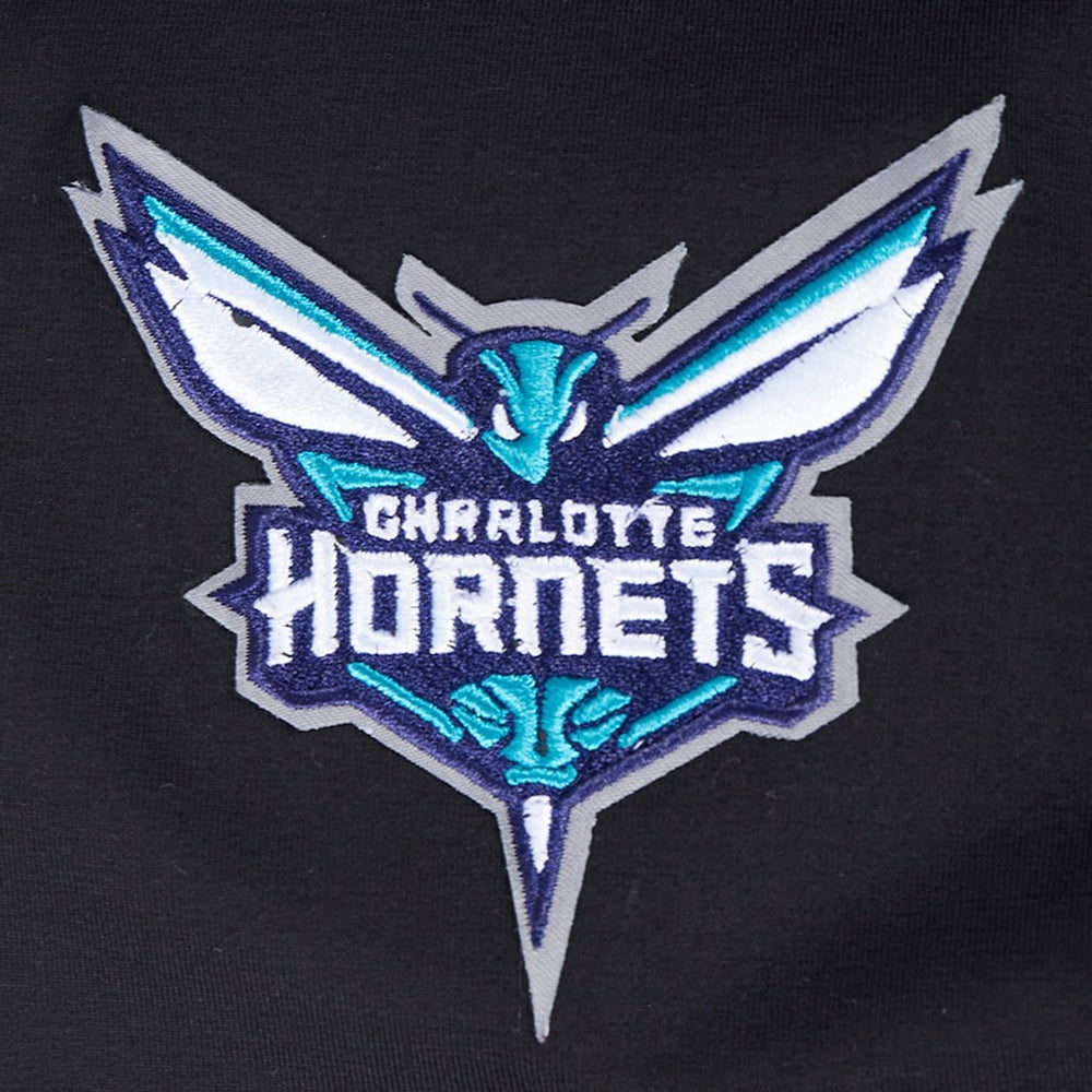 Charlotte Hornets Pro Standard Women's Jewels Boxy Cropped T-Shirt On Sale