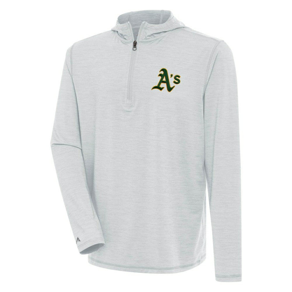 Athletics Antigua Tidy Quarter-Zip Hoodie | MLB New