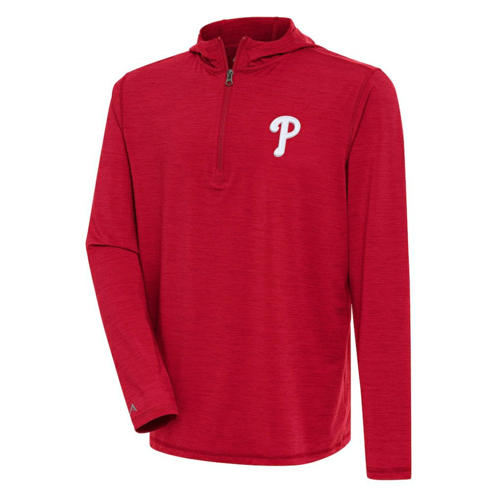Philadelphia Phillies Antigua Tidy Quarter-Zip Hoodie | MLB Near me