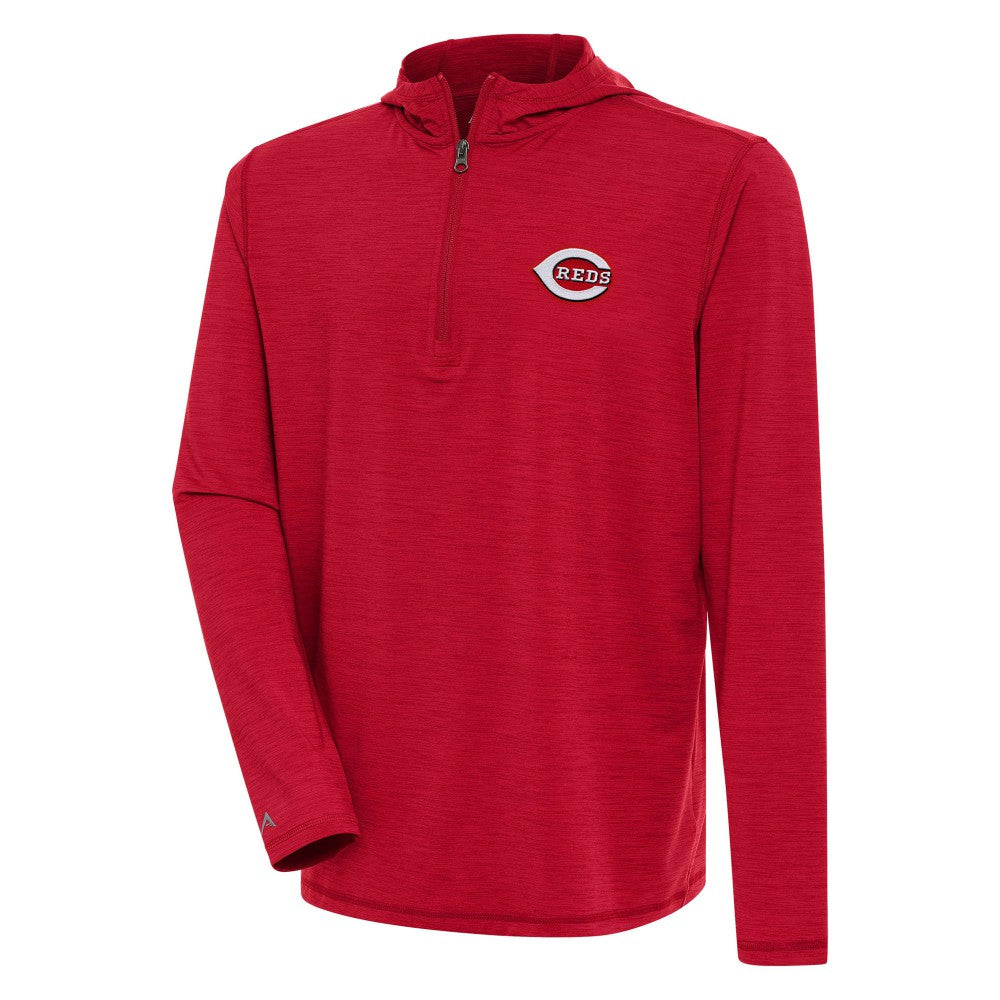 Cincinnati Reds Antigua Tidy Quarter-Zip Hoodie | MLB Near me