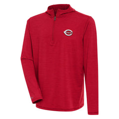 Cincinnati Reds Antigua Tidy Quarter-Zip Hoodie | MLB Near me